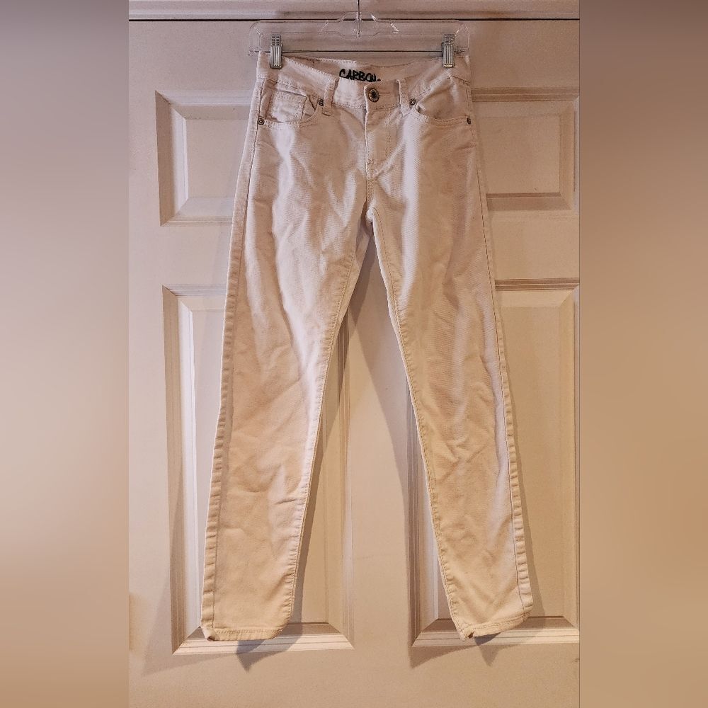 Carbon white skinny fit jeans size 26 x 30